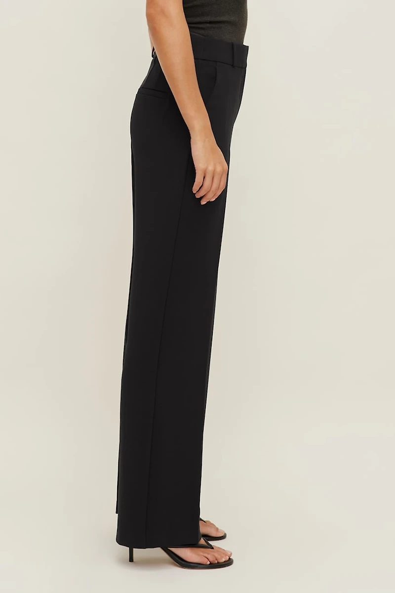 Camelia Crepe Straight Leg Pants