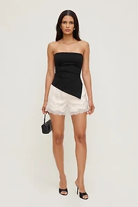 Lace Satin Shorts
