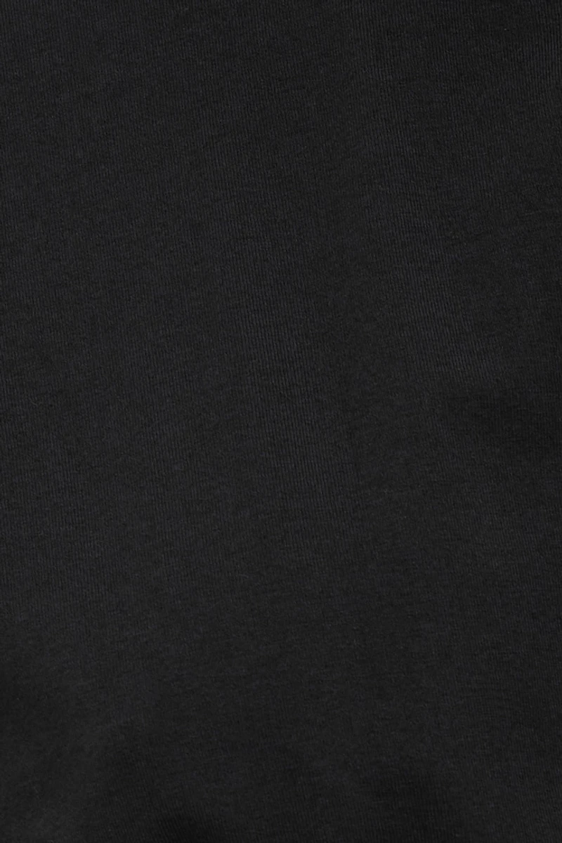 Smocked Cotton Spandex T Shirt