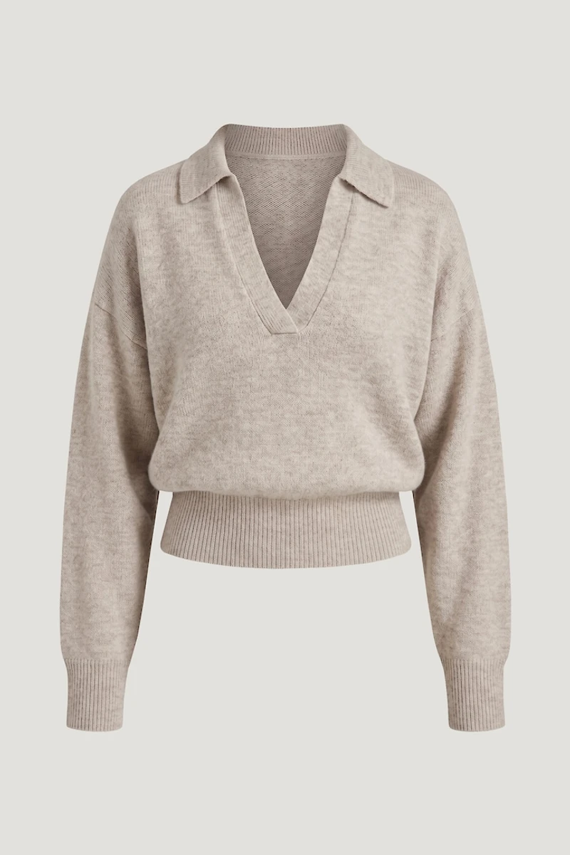 Chandail polo cintré Audrey