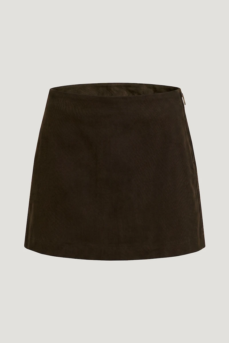 Stacie Denim Mini Skort
