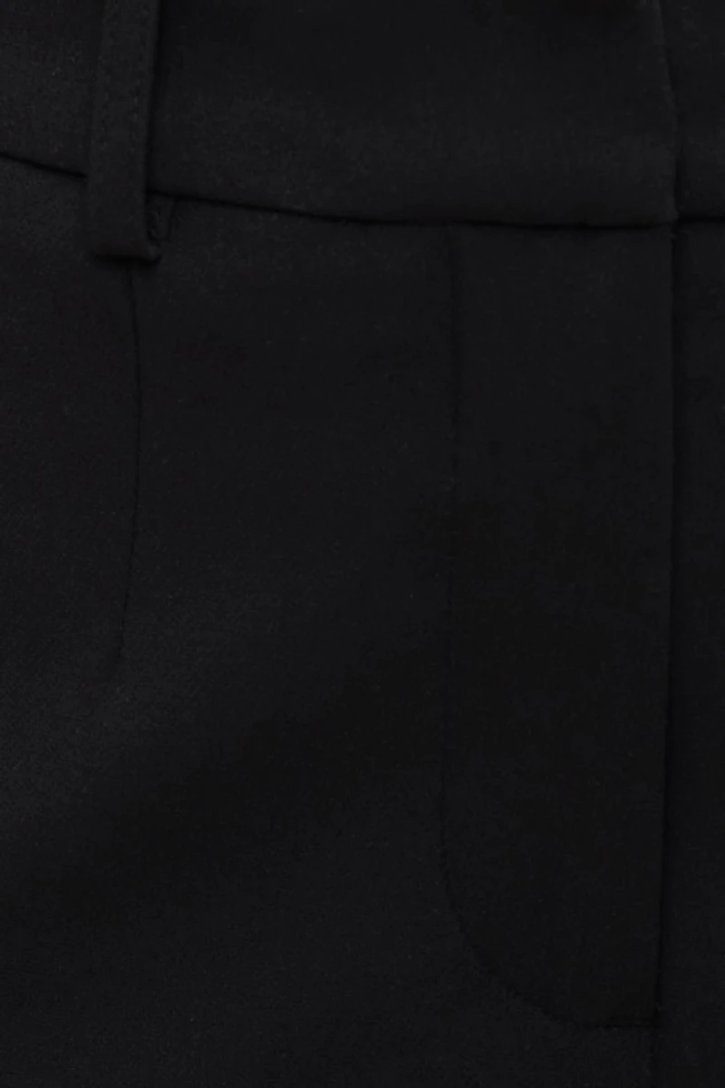 Fitted Mid Rise Shorts