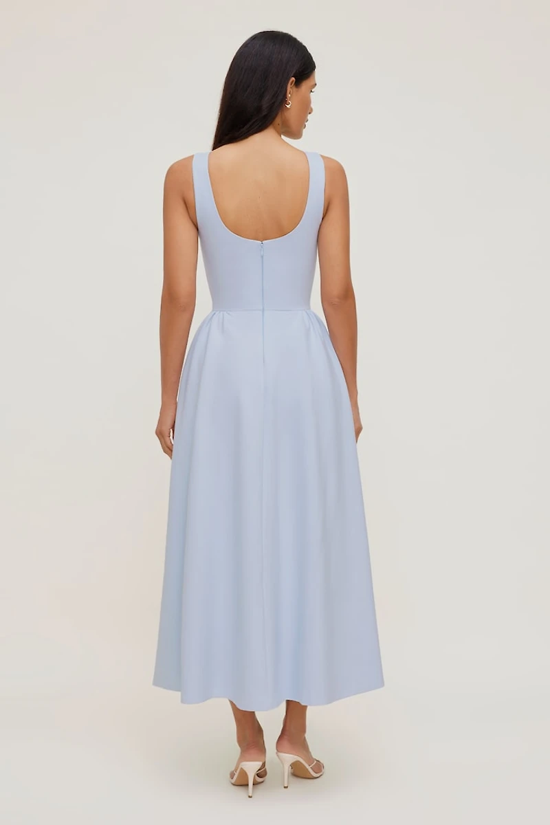 Iris Ponte Midi Dress