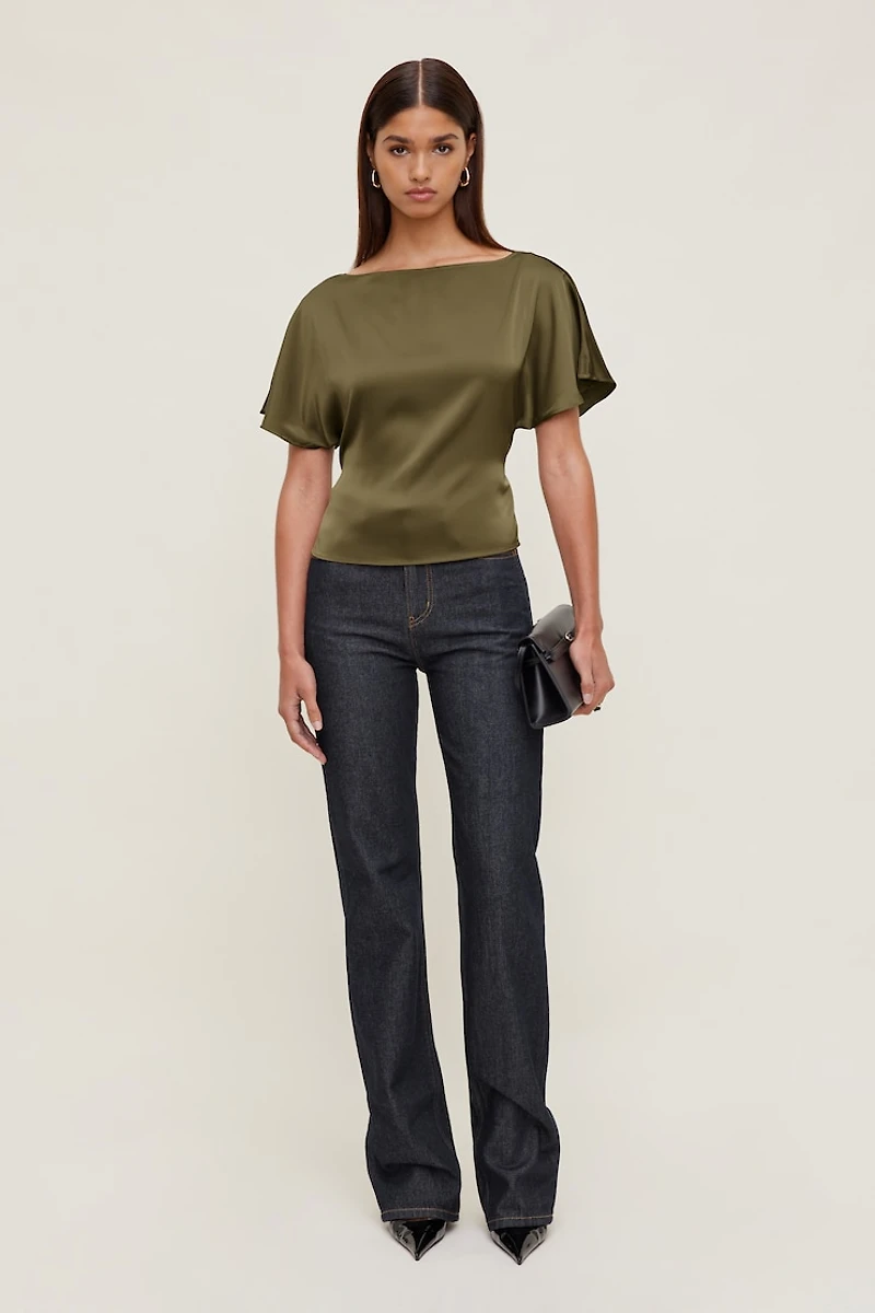 Farra Satin Blouse