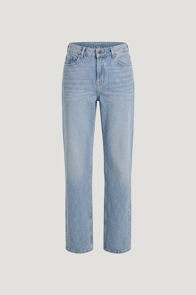 Mika Mid Rise Relaxed Straight Leg Jeans