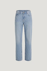 Mika Mid Rise Relaxed Straight Leg Jeans