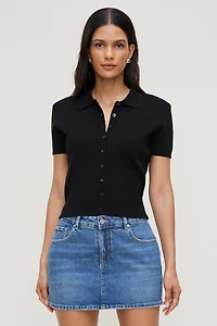 Cardigan polo