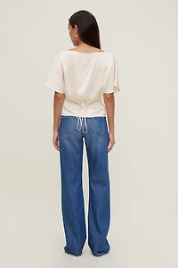 Farra Satin Blouse