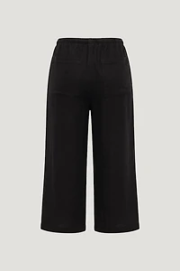 Leo Linen Capri Pants