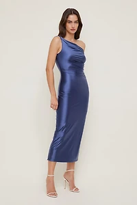 Jayde Stretch Satin Maxi Dress