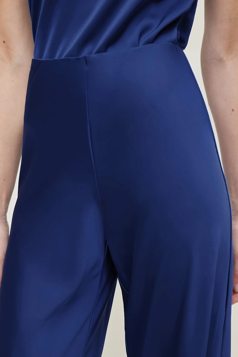 Izzy Wide Leg Satin Pants