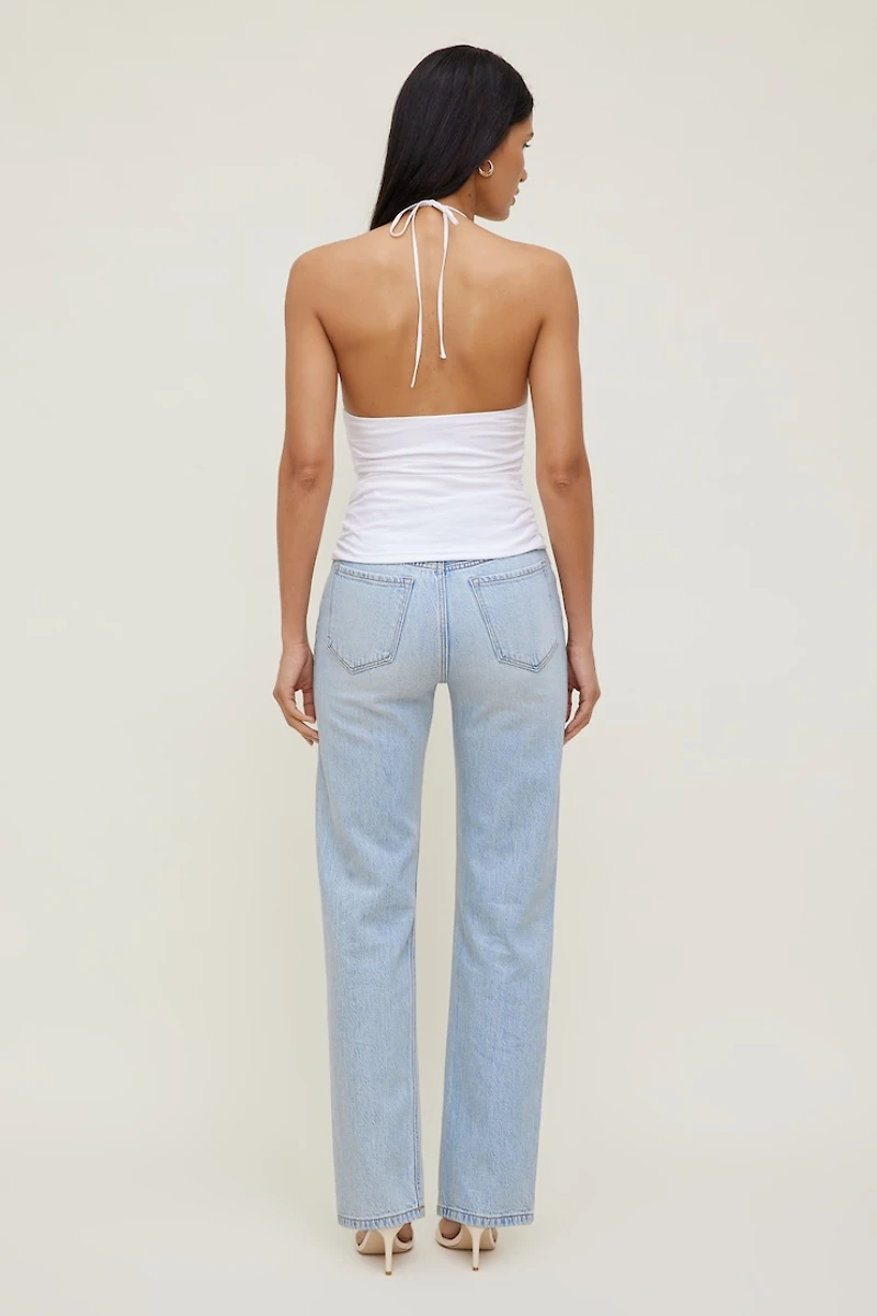 Poplin Halter Top