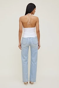Poplin Halter Top