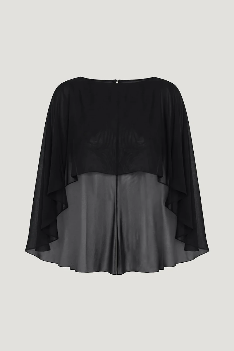 Sheer Short Cape