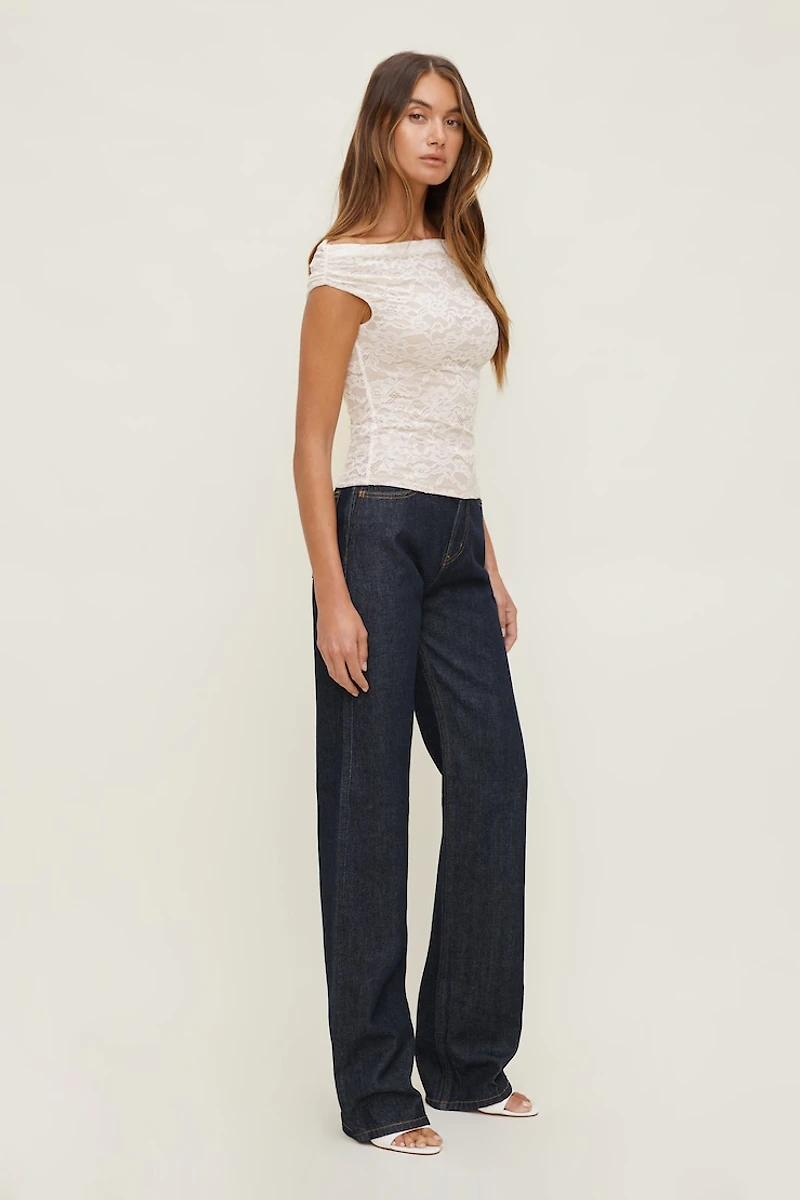 Off Shoulder Lace Top