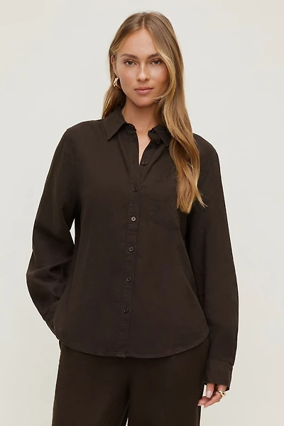 Isla Oversized Linen Shirt