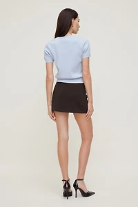 Clara Short Sleeve Sweater