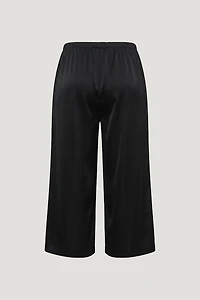 Leo Satin Capri Pants