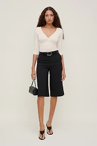 Pull Through Faux Leather Belt