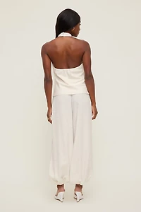 Buckle Halter Top