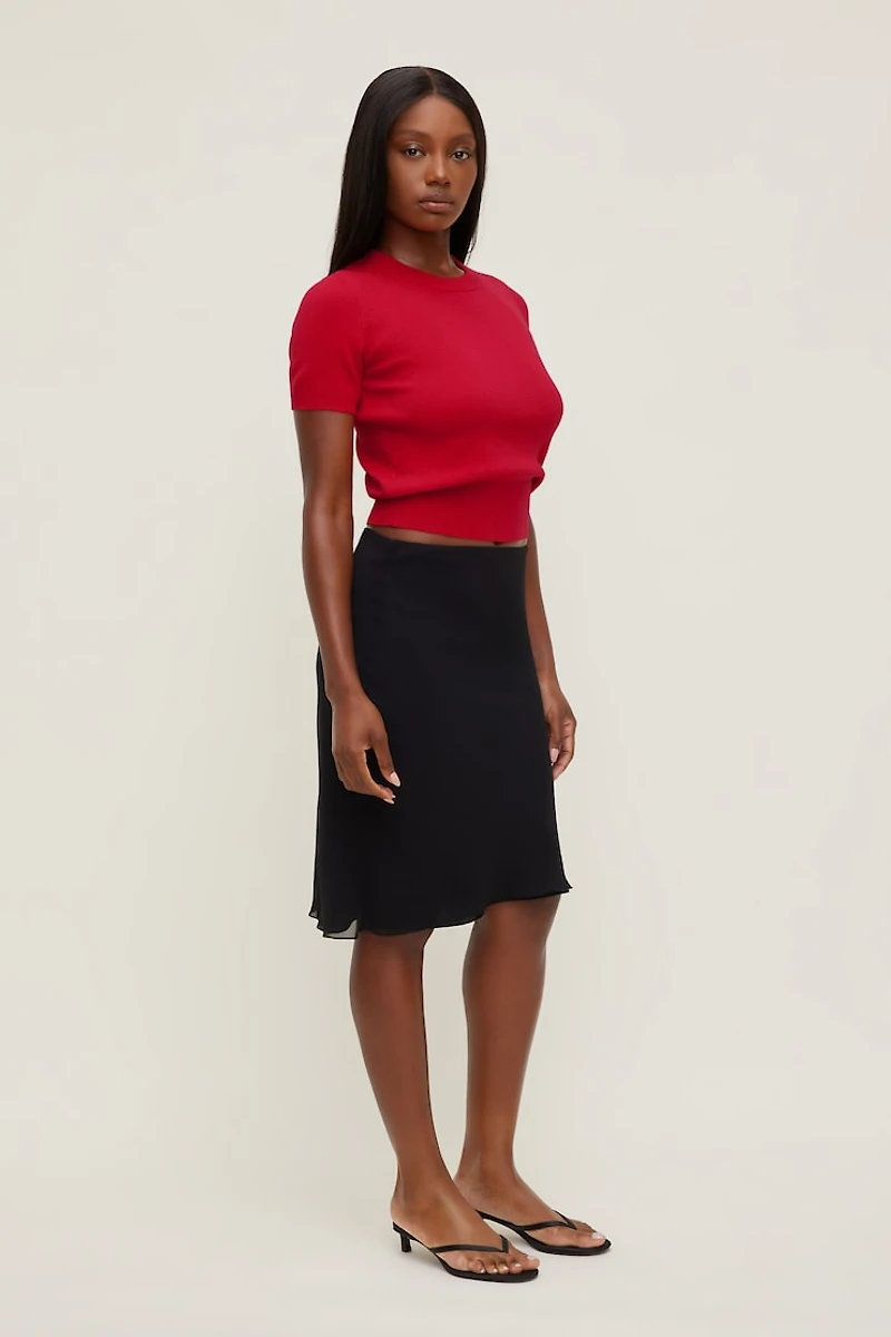 Clara Short Sleeve Sweater