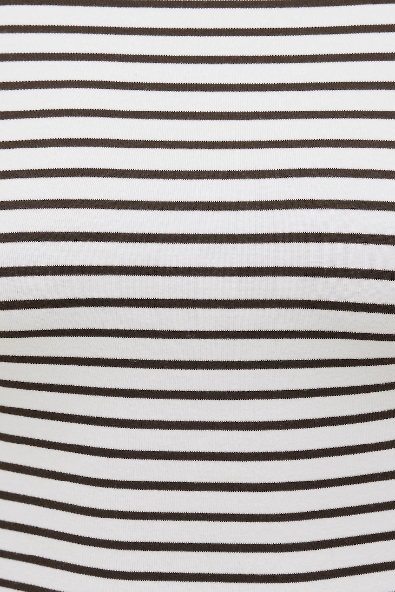Andrea Striped Cotton T Shirt