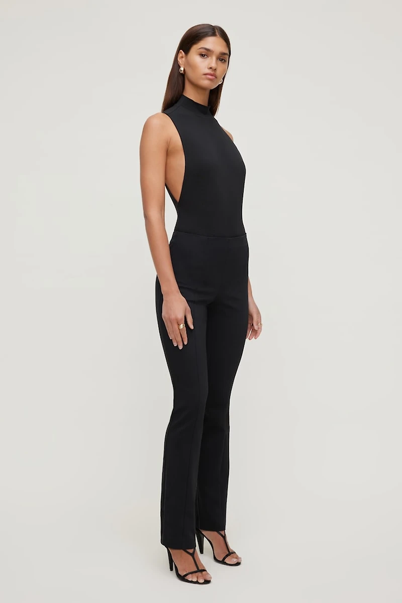 High Rise Slim Bootcut Pants