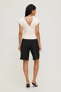 Flutter Sleeve Top