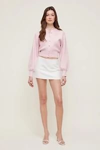 Balloon Sleeve Cardigan