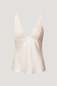 Satin Lace Cami Top