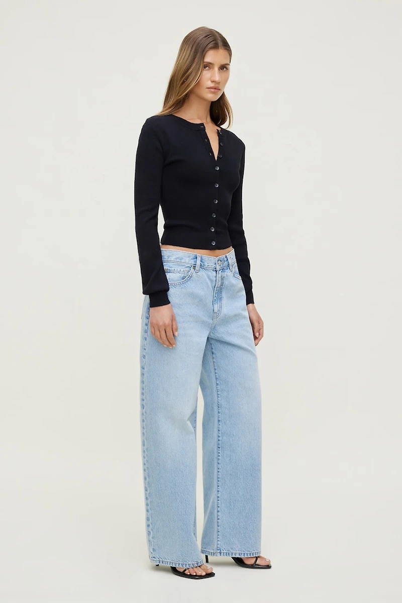 Rebecca Crewneck Cardigan