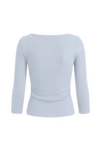 SnatchRib 3/4 Sleeve Top