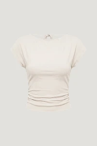 Flutter Sleeve Top