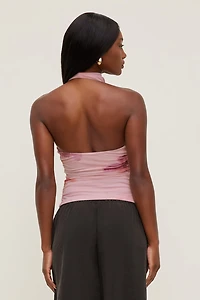 Bry Mesh Halter Top