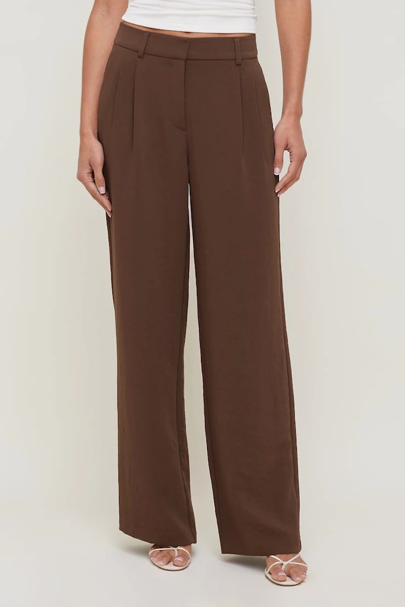 Pantalon fluide à jambe large Alex