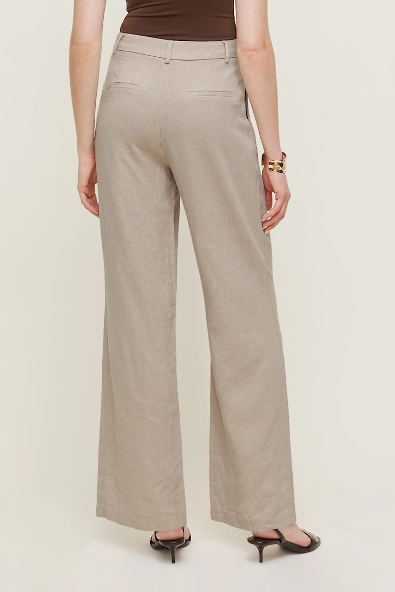 Alex Linen Wide Leg Pants