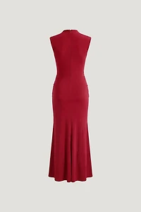 Robe maxi sculptée Talia