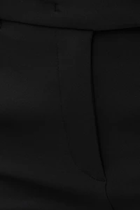 Pantalon ajusté à jambe droite taille haute