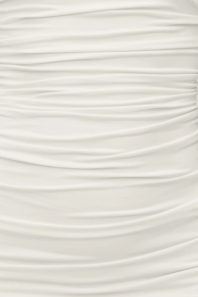 Sculpt Ruched Mini Dress