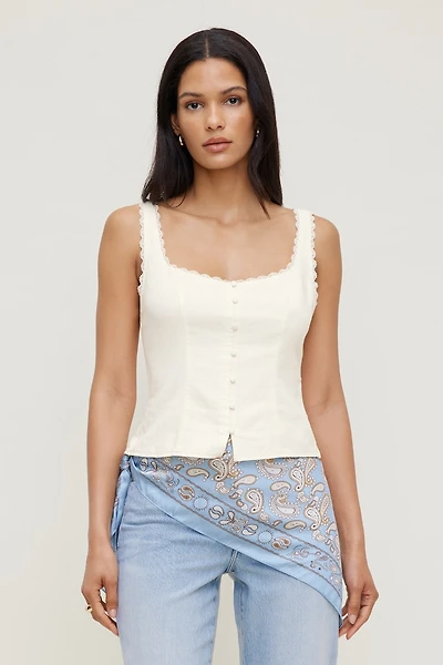 Camisole en lin