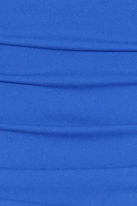 Sleek Open Neck Long Sleeve Top