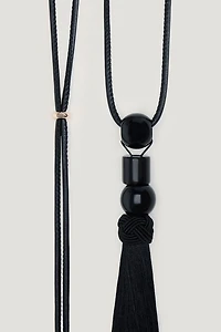 Long Fringe Necklace