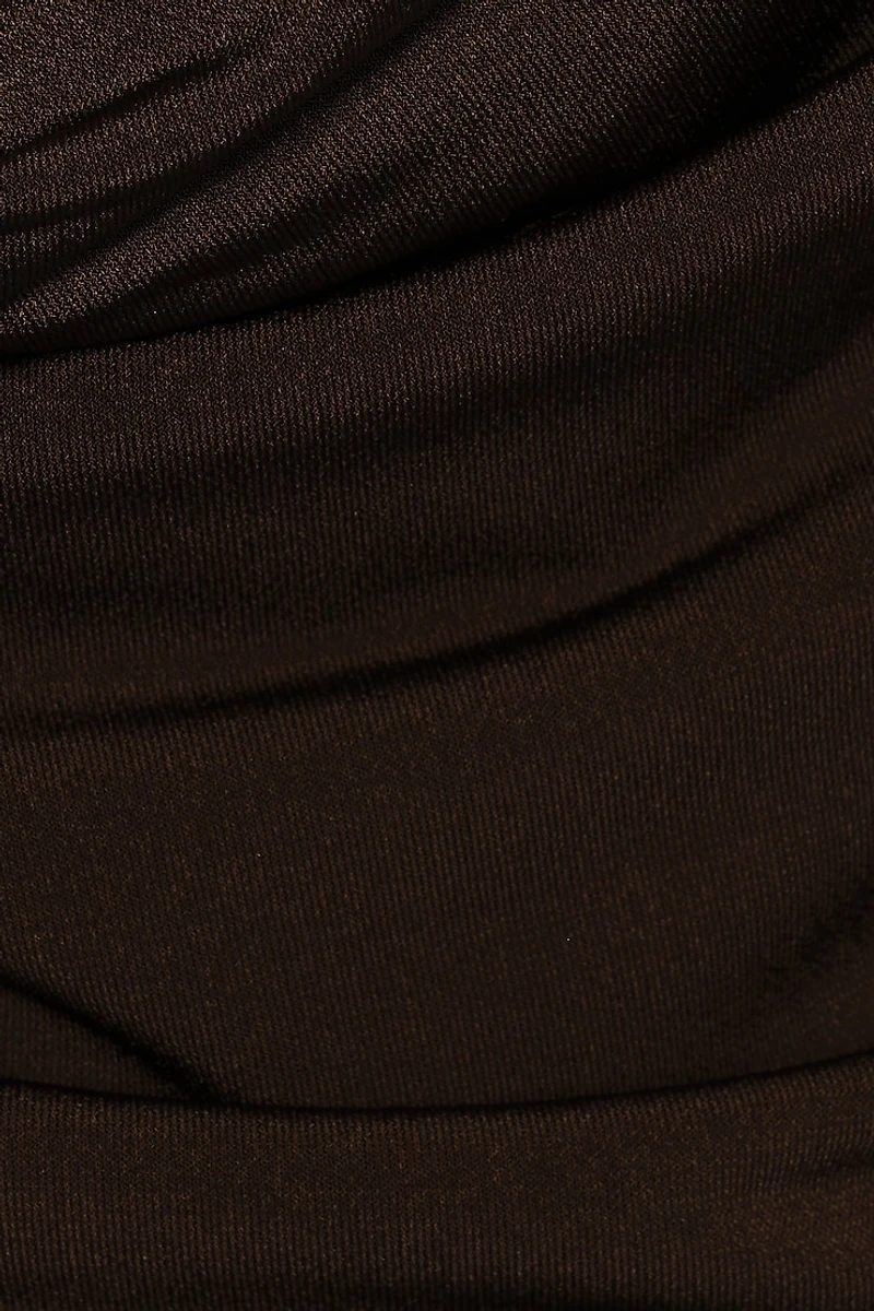Cowl Neck Halter Top