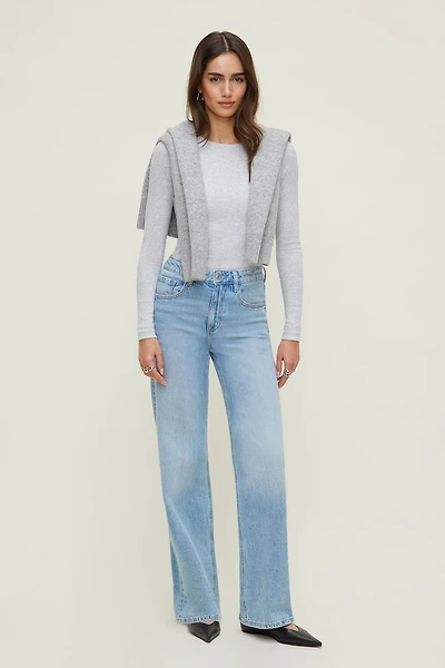 Heidi High Rise Wide Leg Jeans