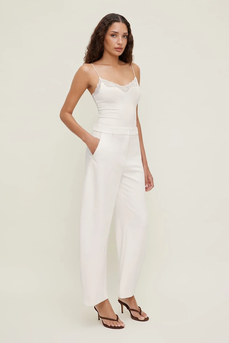 Sculpt Lace Trim Bodysuit