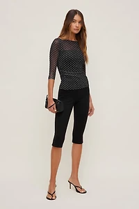 Maude Mesh Top