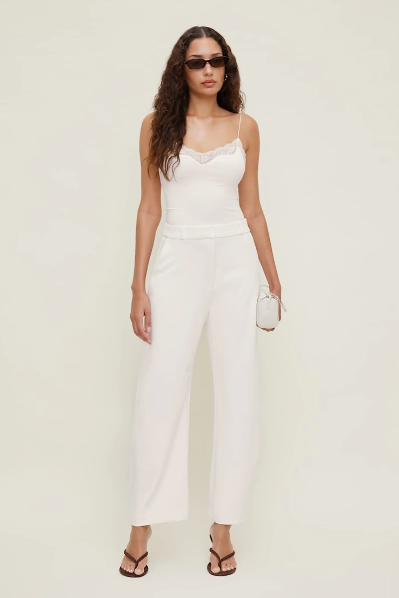 Sculpt Lace Trim Bodysuit