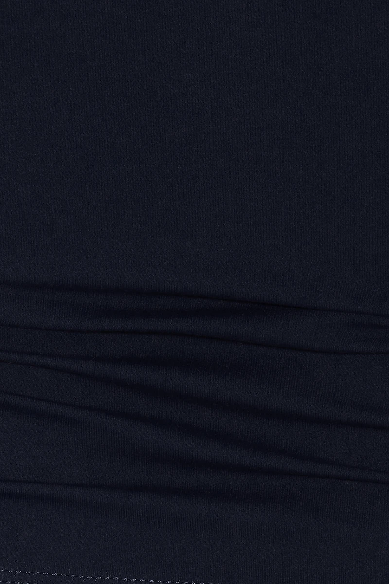 Sleek Short Sleeve Polo Top