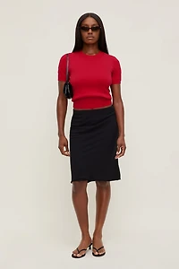 Clara Short Sleeve Sweater