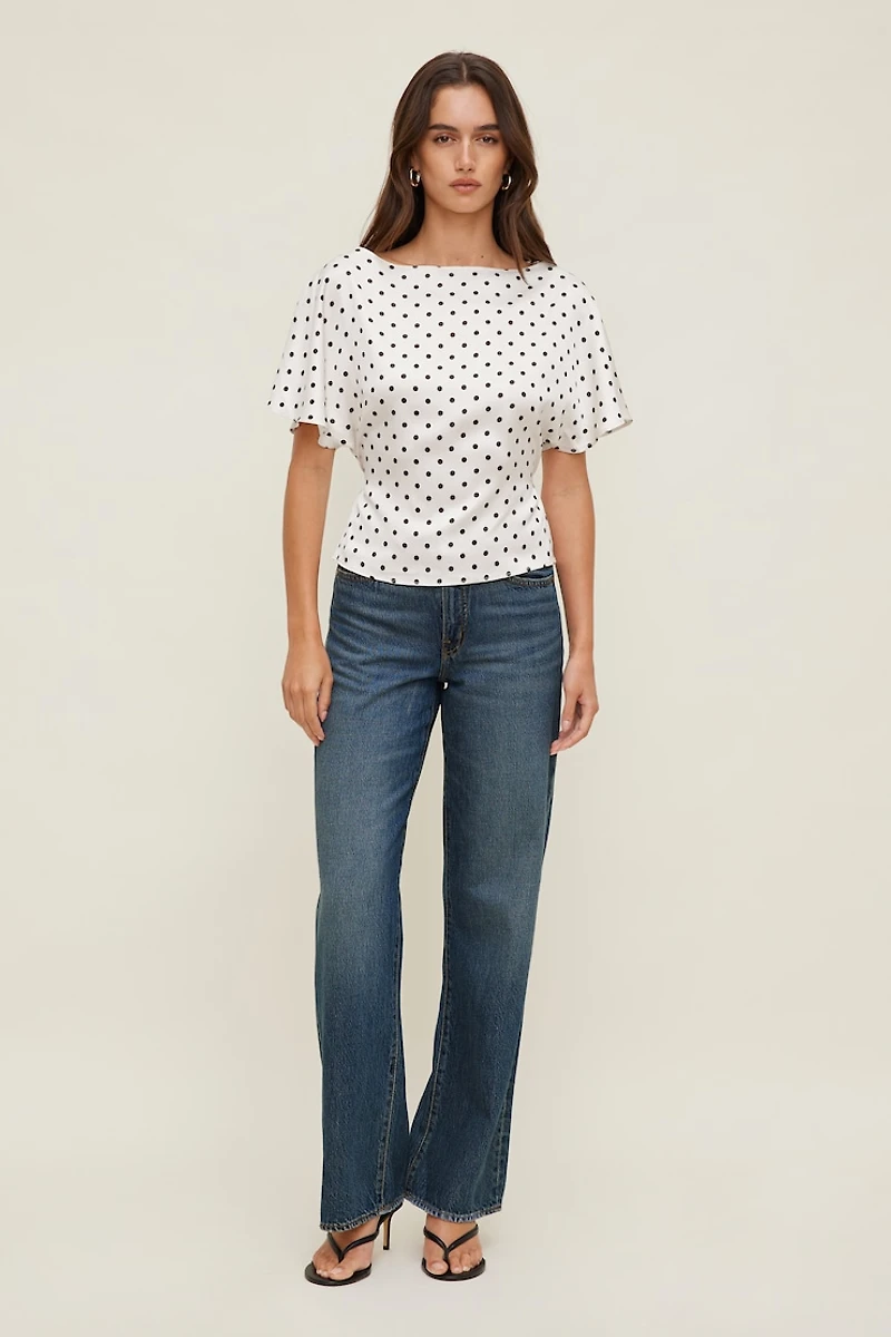 Farra Satin Blouse